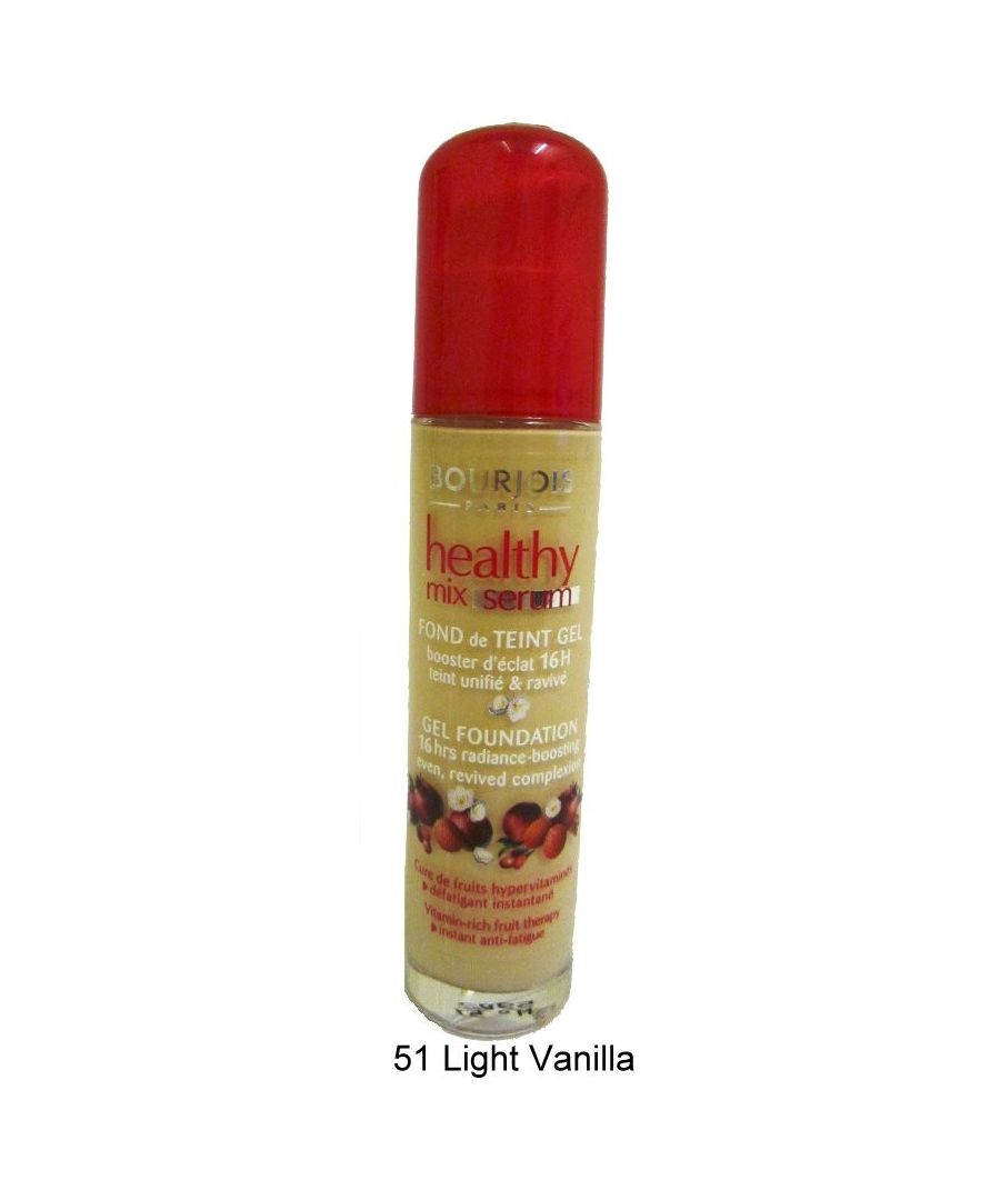 Image for Bourjois Healthy Mix Serum Gel Foundation 30ml New & Sealed - 51 Light Vanilla
