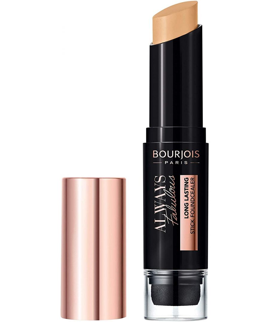 You can enjoy It all with Bourjois' Long-Lasting Stick Foundcealer. It combines the full coverage of a concealer with the added depth and pigmentation of a foundation. A lightweight velvet formula melts perfectly with your skin to control the shine throughout the day. Stay fabulous around the clock with Bourjois. Beauty should be a game not a chore! So start playing today! Bourjois makes it easy to create chic looks for face and nails with an effortless Parisian twist. Say 