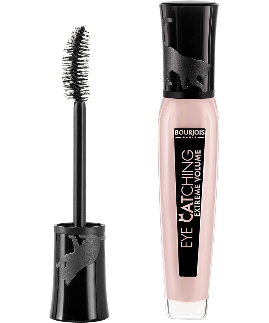 Bourjois Eye Catching Extreme Volume Mascara coats your lashes with an outstanding effect! Its ultra-thick brush grabs each one of them, delivering an extreme volumizing result. The formula is enriched with densifying black pigments that make your lashes look thicker and more spectacular.