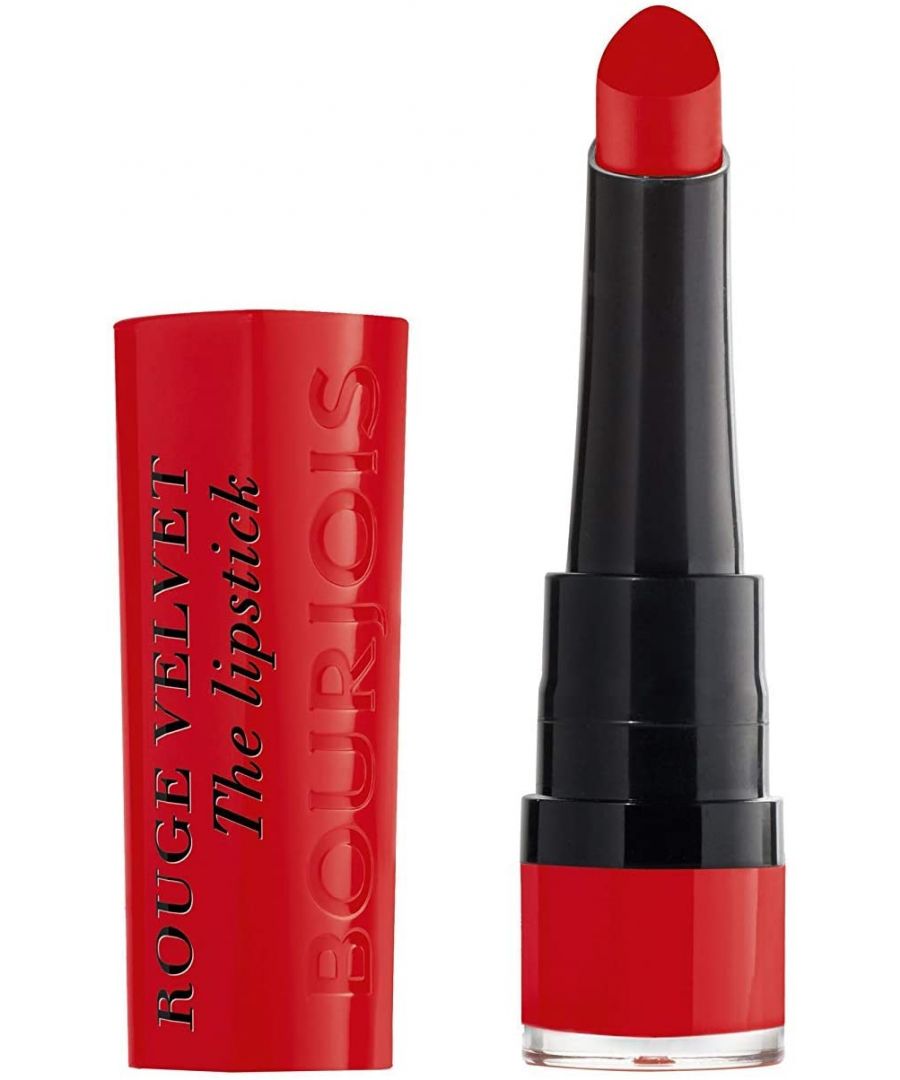 Image for Bourjois Paris Rouge Velvet Lipstick 2.4g - 08 Rubi's Cute