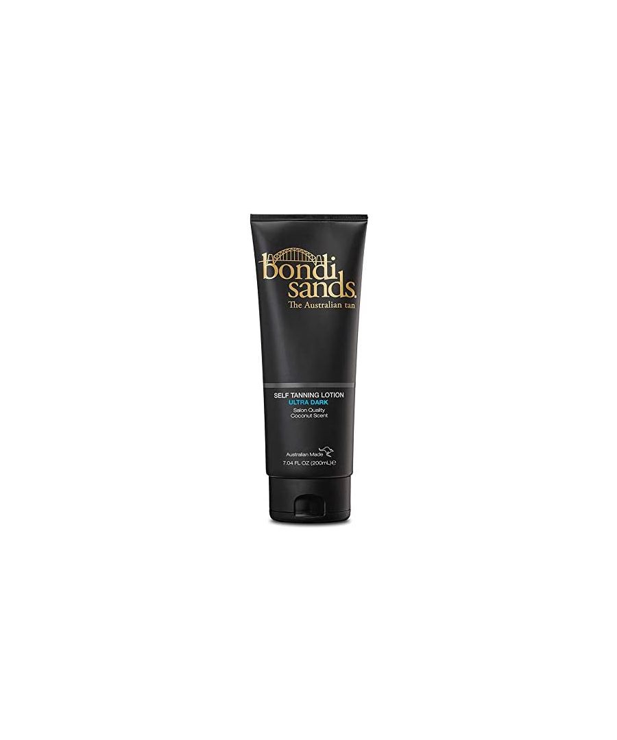 Sand, Sea and Sun, the enviable Australian image. A lotion that dries in seconds to reveal a rich, darker glow. Infused with Aloe Vera to ensure your tan lasts longer, Bondi Sands Self Tanning Lotion will leave your skin feeling soft and smooth. Step 1 For an even streak free tan, ensure your skin is clean, exfoliated and free of any moisturisers. Step 2 Apply evenly and liberally to face and body with a tanning mitt. Use sparingly on knees and elbows. Step 3 Skin may be washed after one hour. For a longer lasting darker tan leave lotion on skin for up to 6 hours. Shower with warm water and gently pat skin dry. For the deepest tan re-apply Bondi Sands Self Tanning Lotion 30 minutes after initial application.