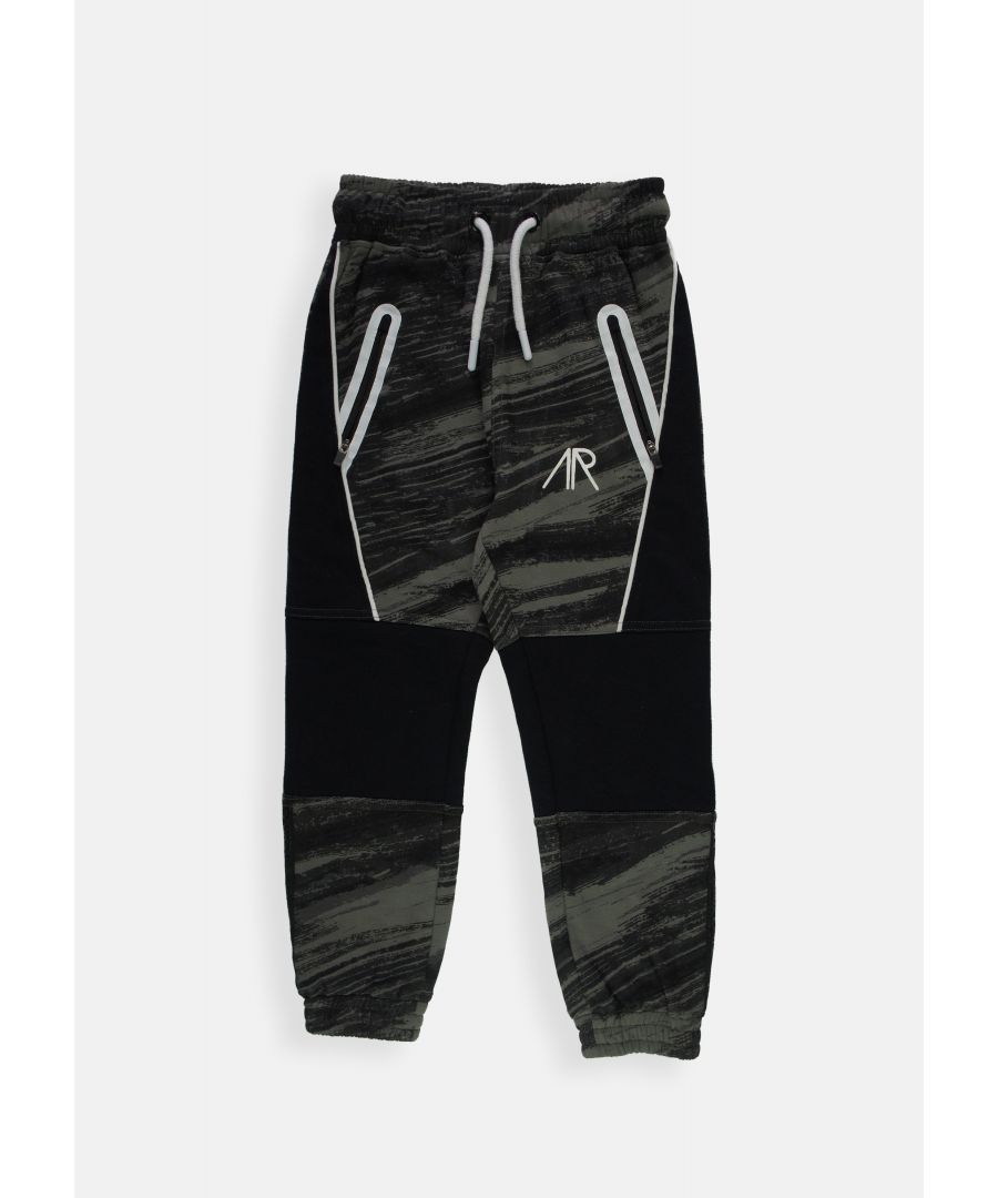 Refresh your everyday edit. with our fabulously unique brushstroke print jogger. Supersoft cotton featuring A&R details. Wear with matching hoodie to complete your look. .   . About me: 100% Cotton. Look after me - Think planet. wash at 30c.