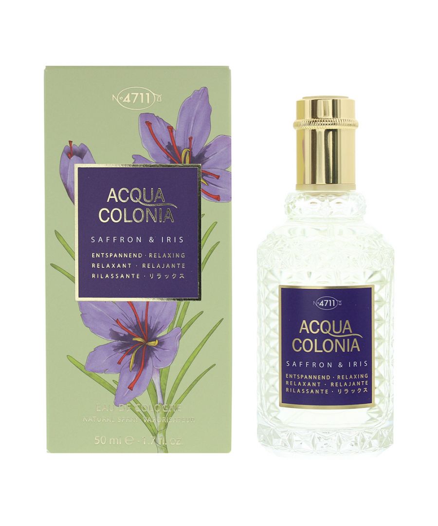 4711 Acqua Colonia Safron & Iris is a woody-spicy fragrance, suitable for either gender. The fragrance, created by Alexandra Kalle, was launched in 2018 by 4711 and contains notes of Iris and Saffron. The two notes combine to create a soft calming scent, with powdery undertones. It's a simple fragrance but one that is delightful from Spring to Fall.