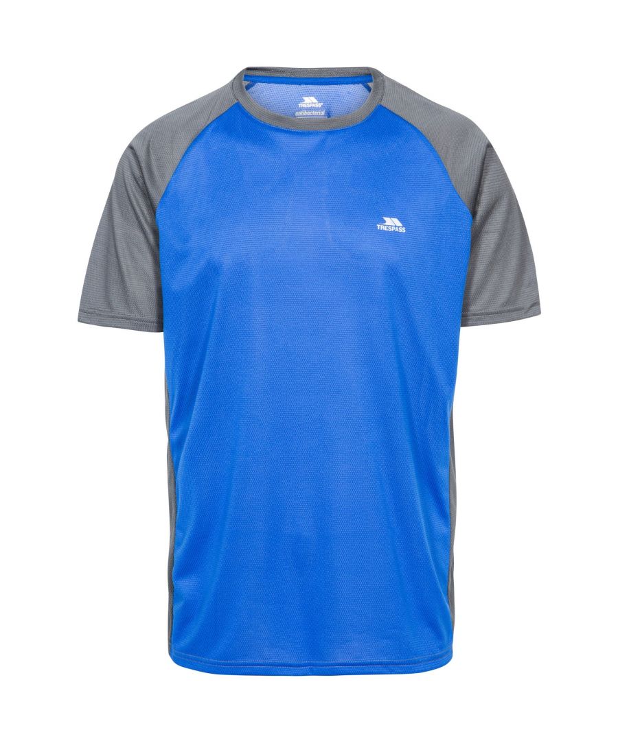 Image for Trespass Mens Talca Active T-Shirt (Blue Carbon)