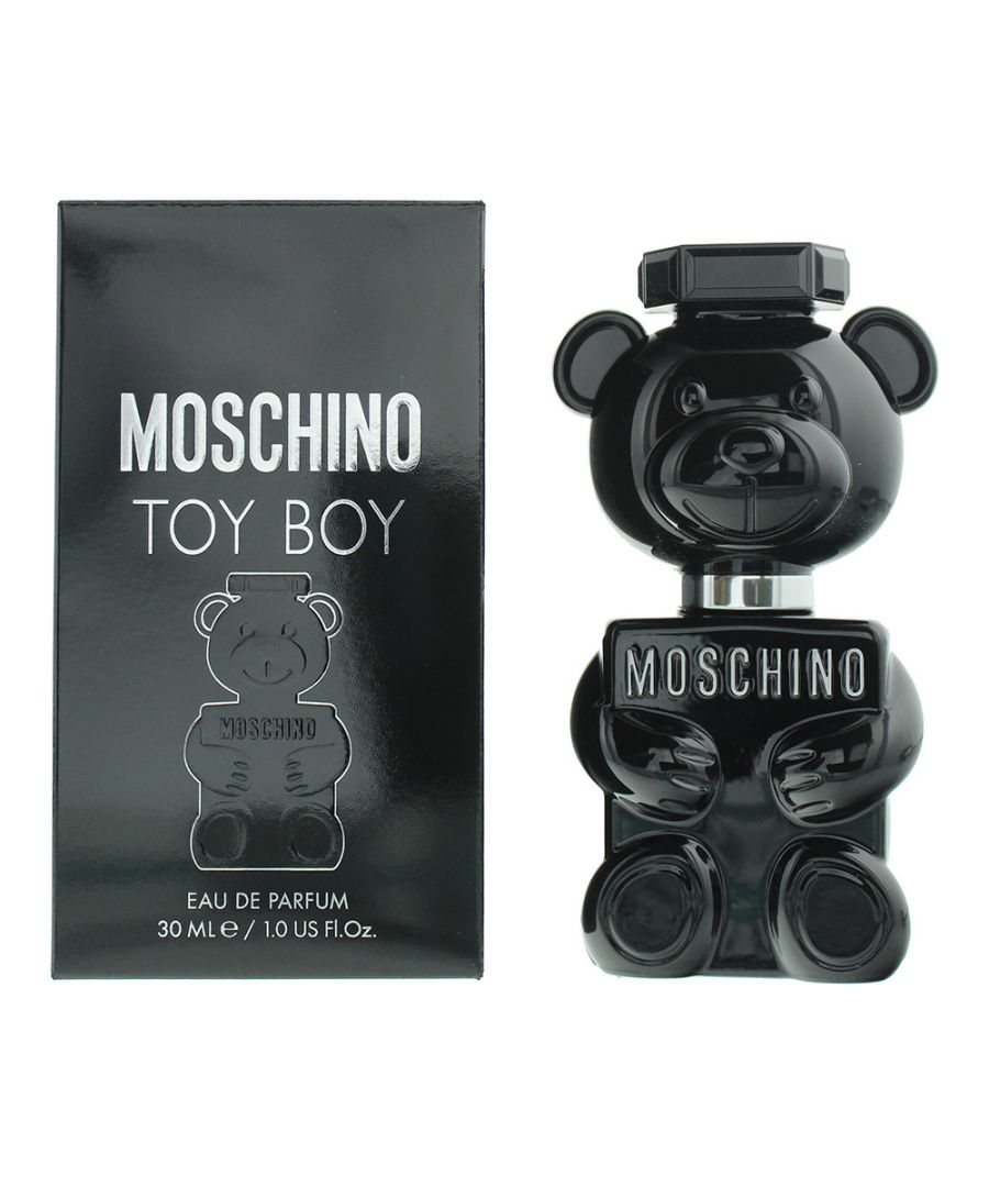 Toy Boy by Moschino is a woody spicy fragrance for men. Top notes: pink pepper, Indonesian nutmeg, pear, elemi and bergamot. Middle notes: rose, magnolia, clove and flax. Base notes: cashmeran, Haitian vetiver, sylkolide, amber and sandalwood. Toy Boy was launched in 2019.