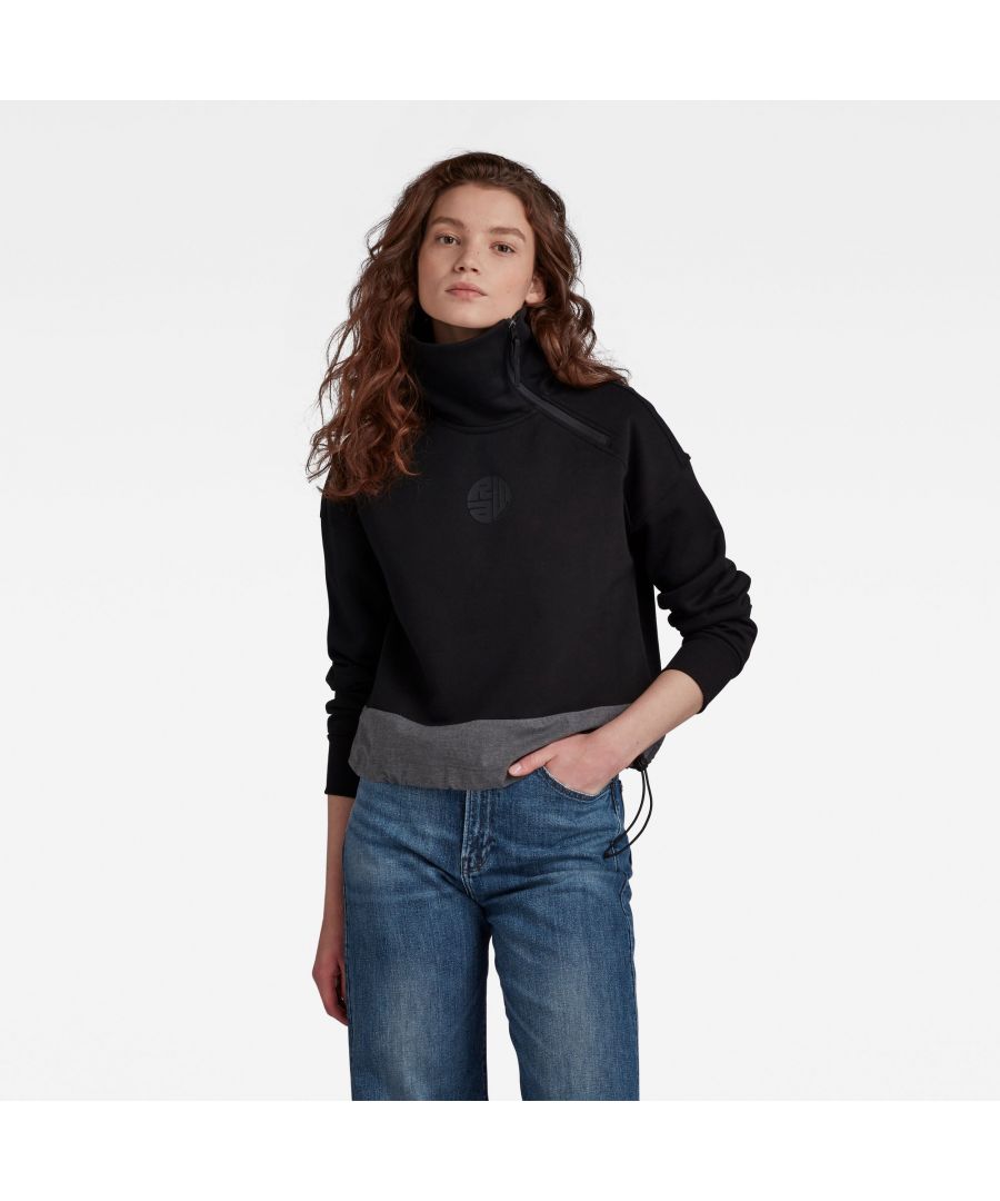 Image for G-Star RAW High Collar Zip Loose Sweater