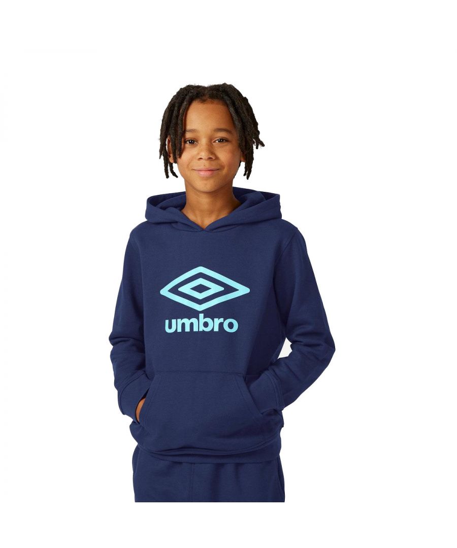 Material: 70% Cotton, 30% Polyester. Design: Logo. Hood Features: Grown On Hood, Lined. Loop Back, Snug Fit. Hem: Ribbed. Neckline: Hooded. Sleeve-Type: Long-Sleeved. Cuff: Ribbed. Pockets: 1 Kangaroo Pocket. Fastening: Pull Over. Hardwearing.