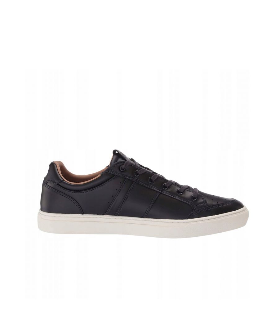 Lacoste Courtline 120 1 Lace-Up Black Smooth Leather Mens Trainers 39CMA0047 J18