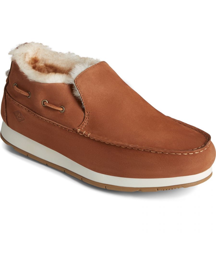 Image for Sperry Moc-Sider Winter Male Slip On Mens Shoes BROWN