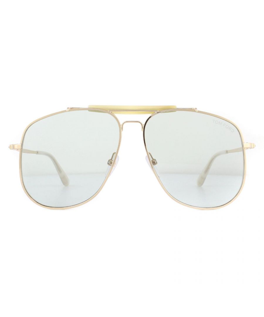 tom ford men's metal aviator sunglasses