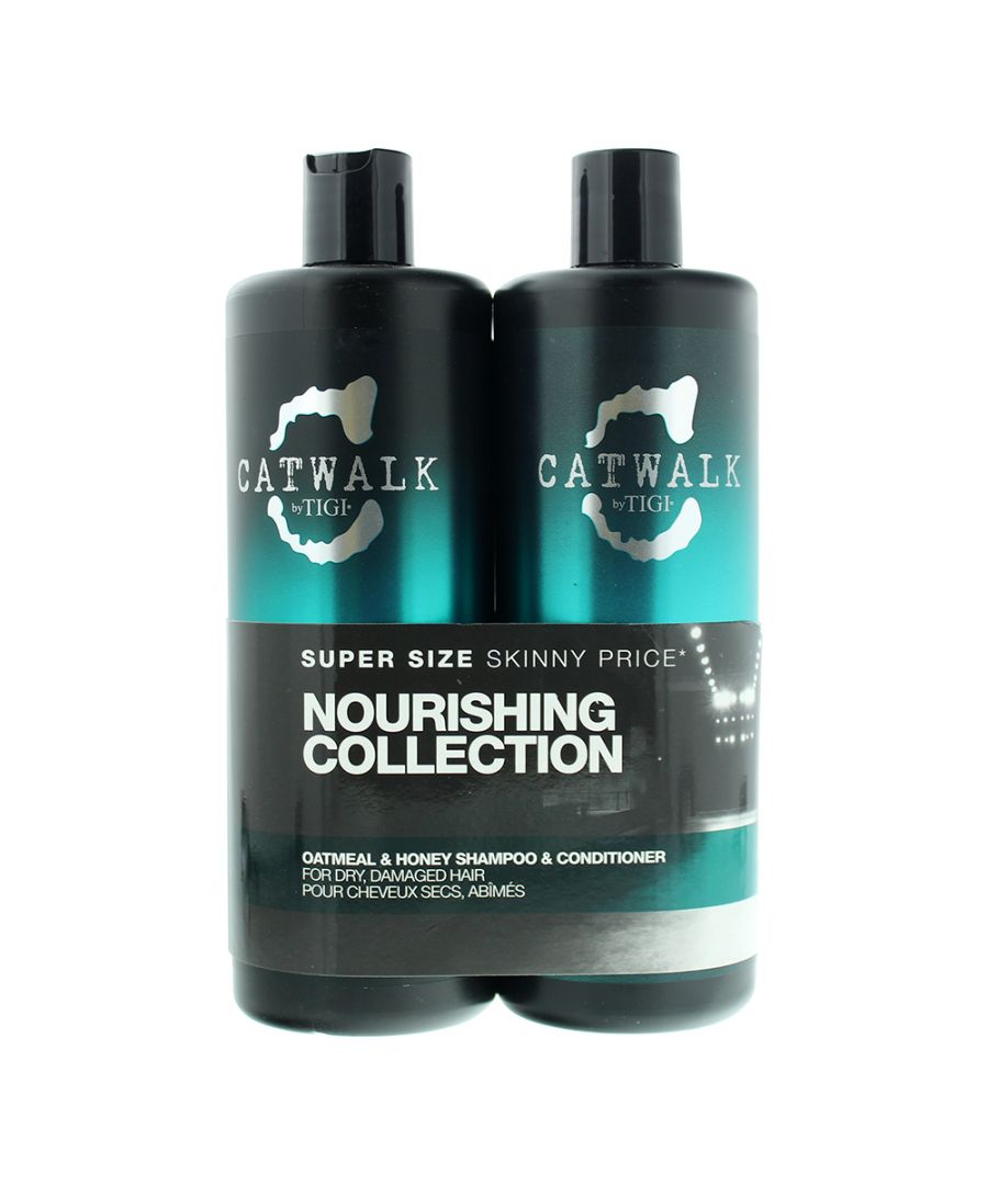Tigi Catwalk Oatmeal And Honey Nourishing Collection Duo Pack Shampoo & Conditioner 750ml