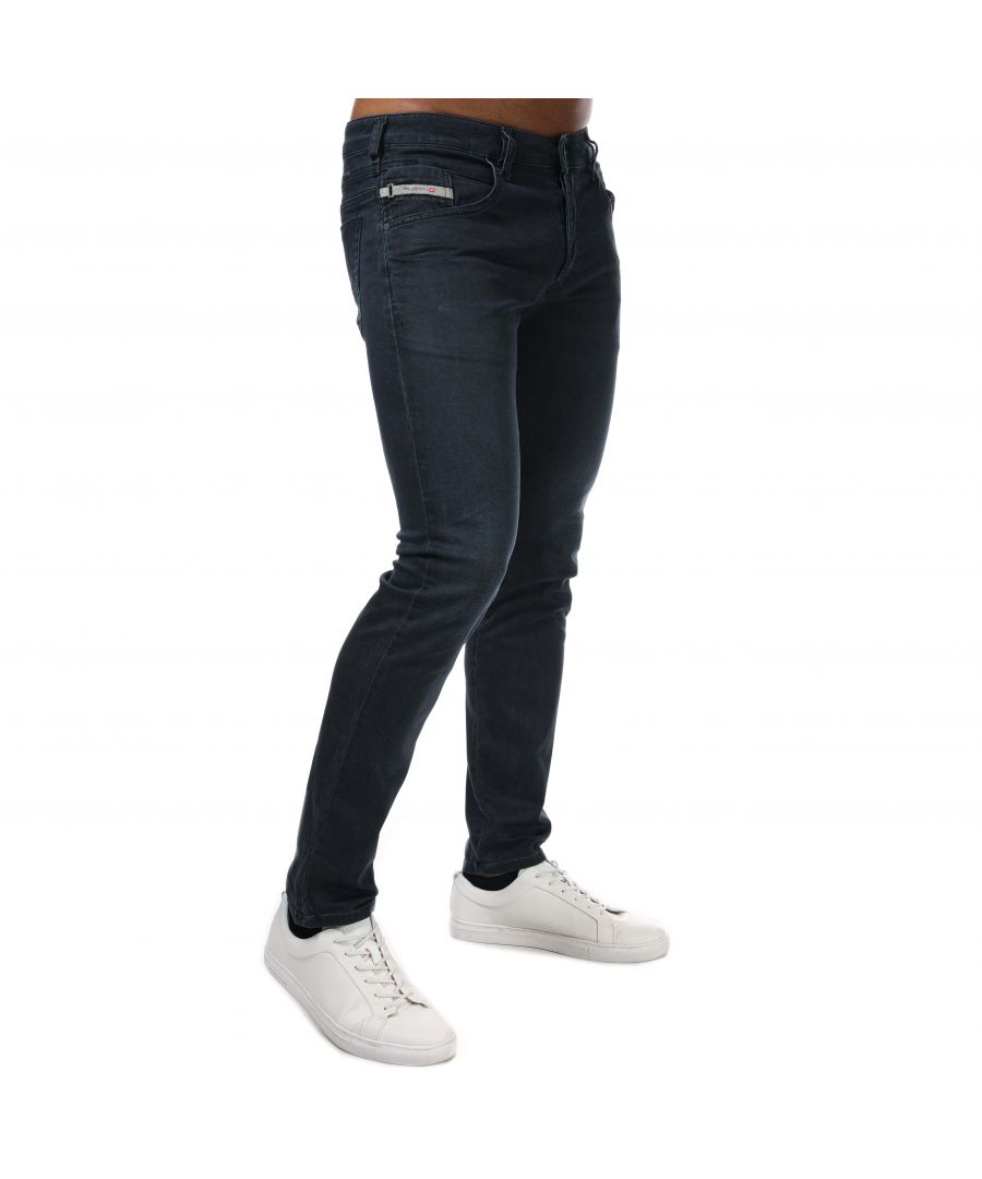 DIESEL Denim D-bazer Tapered Jeans in Black for Men Mens Clothing Jeans Tapered jeans 