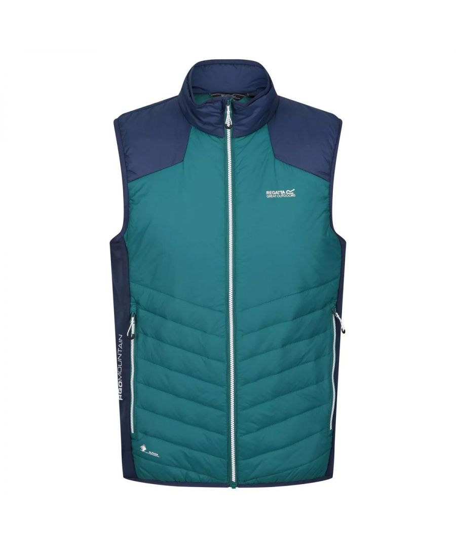 Material: 90% Polyester, 10% Elastane. Fabric: Alpaca Wool, Elastane, Extol Stretch, Polyester. Design: Contrast, Logo. Fabric Technology: Anti-Bacterial, Breathable, DWR Finish, Lightweight, Water Repellent. Bulk Free, Fabric Zip Pull, Flexible. Sleeve-Type: Sleeveless. Neckline: Standing Collar, Stretch Binding. Cuff: Stretch Binding. Pockets: 2 Lower Pockets, Zip. Fastening: Contrast Zip, Full Zip. Hem: Stretch Binding. Denier: 20D.