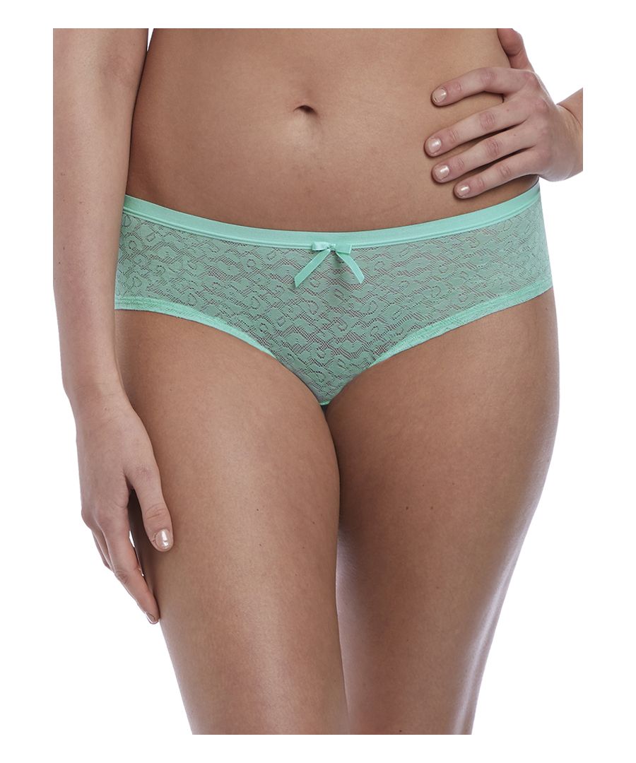 Freya Fancies Short. Low-rise with galloon lace and a seamless front. The product is machine washable.