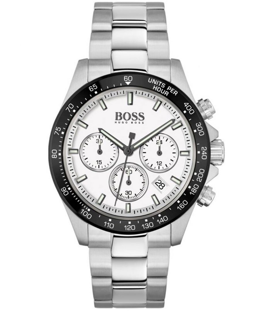 Hugo Boss Hero Mens Silver Watch 1513875 Stainless Steel - One Size