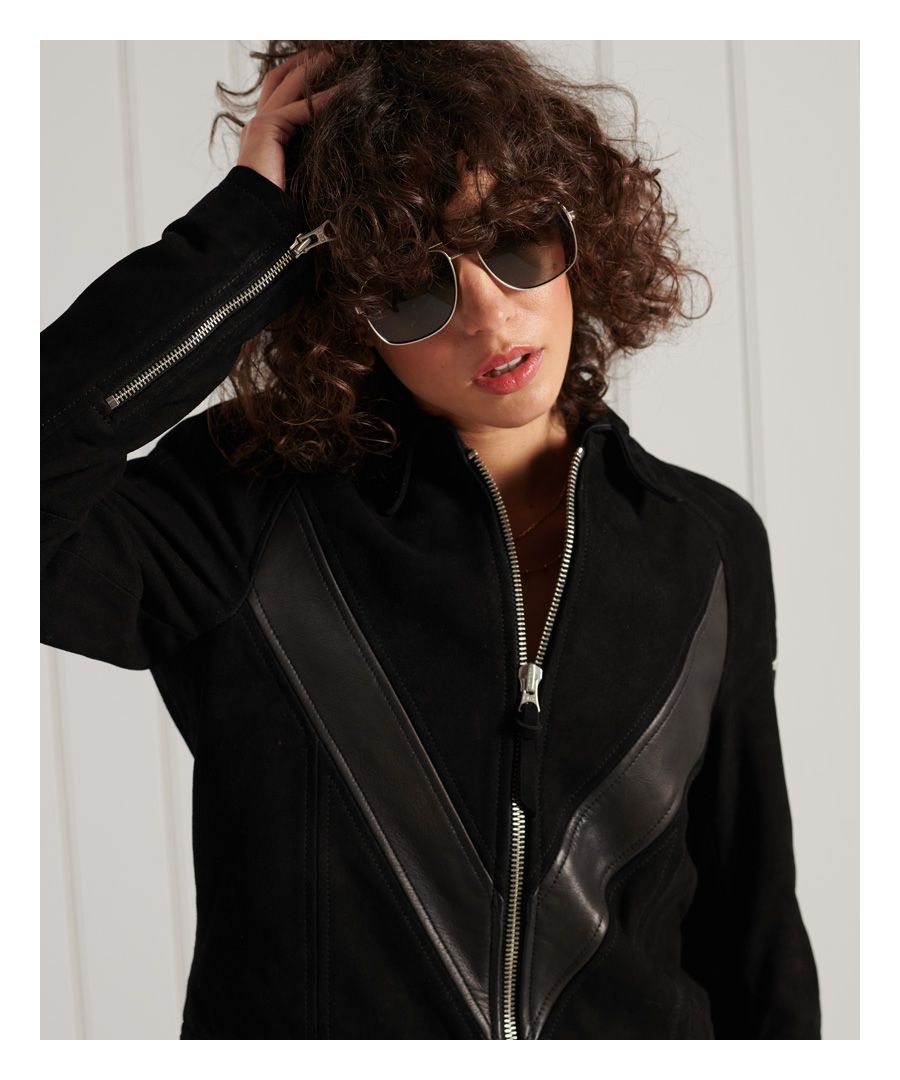 Image for Superdry Gig Leather Jacket