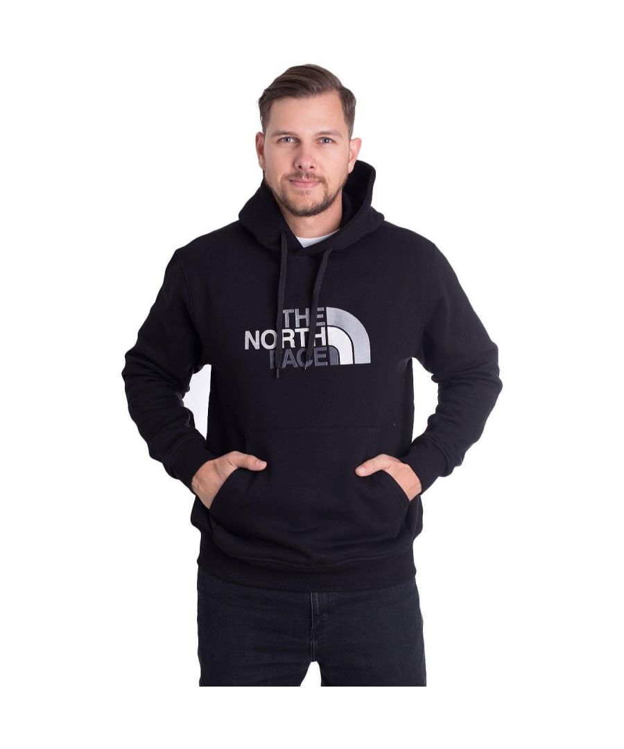 Image for The North Face Mens Drew Peak Embroidery Overhead Hoodie Black