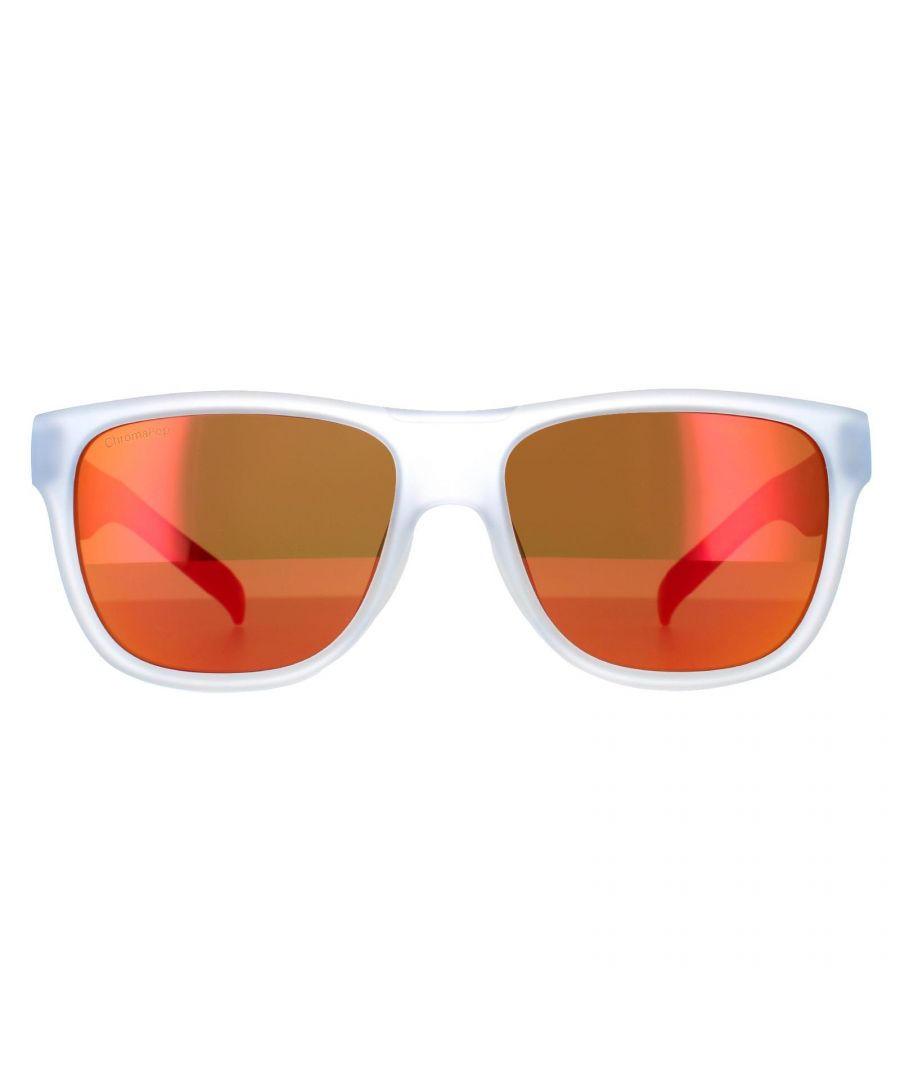 Smith Square Mens Crystal Clear Red Red Sunglasses Lowdown Slim /N are a slimmed down version of the hugely popular Lowdown model. These bio-based frames have soft rubber nose pads and Autolock hinges to hold the frame open for taking off easily with one hand.
