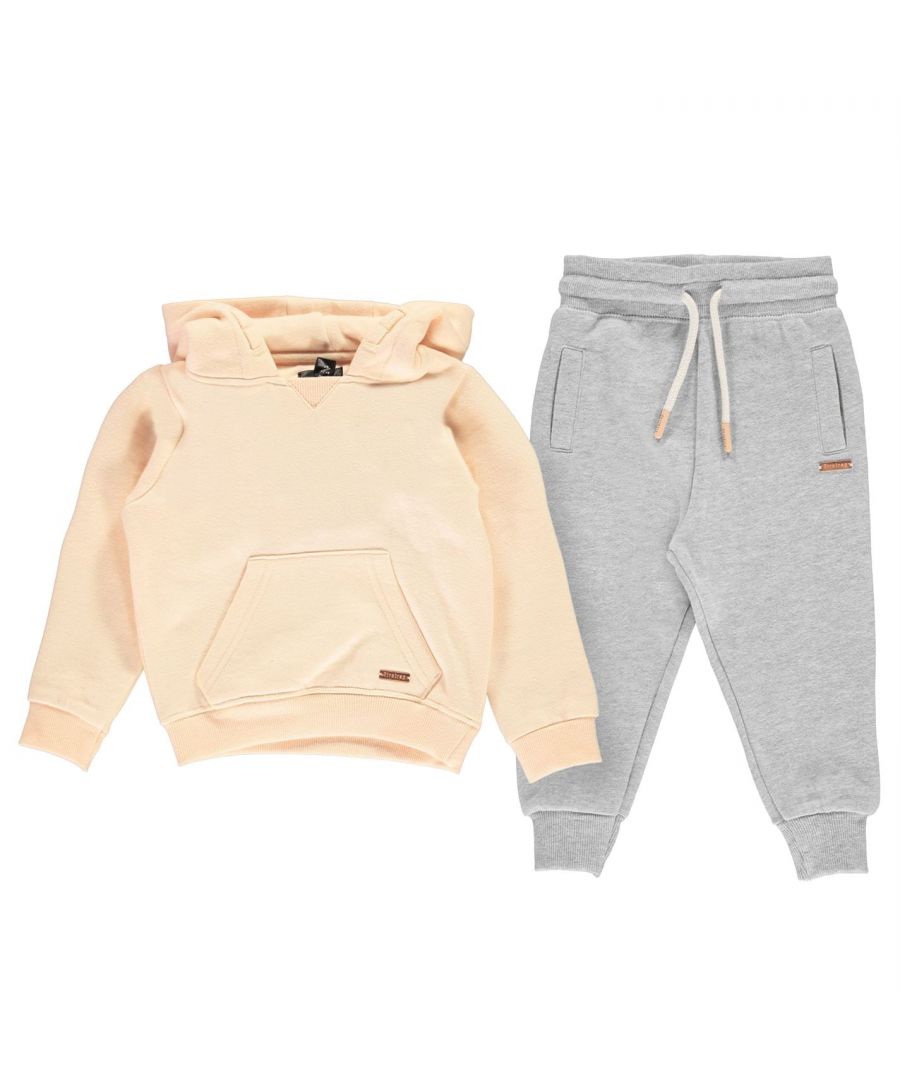 Firetrap Pearl Pullover and Leggings Set Youngster Girls Fleece Tracksuit Pants 
