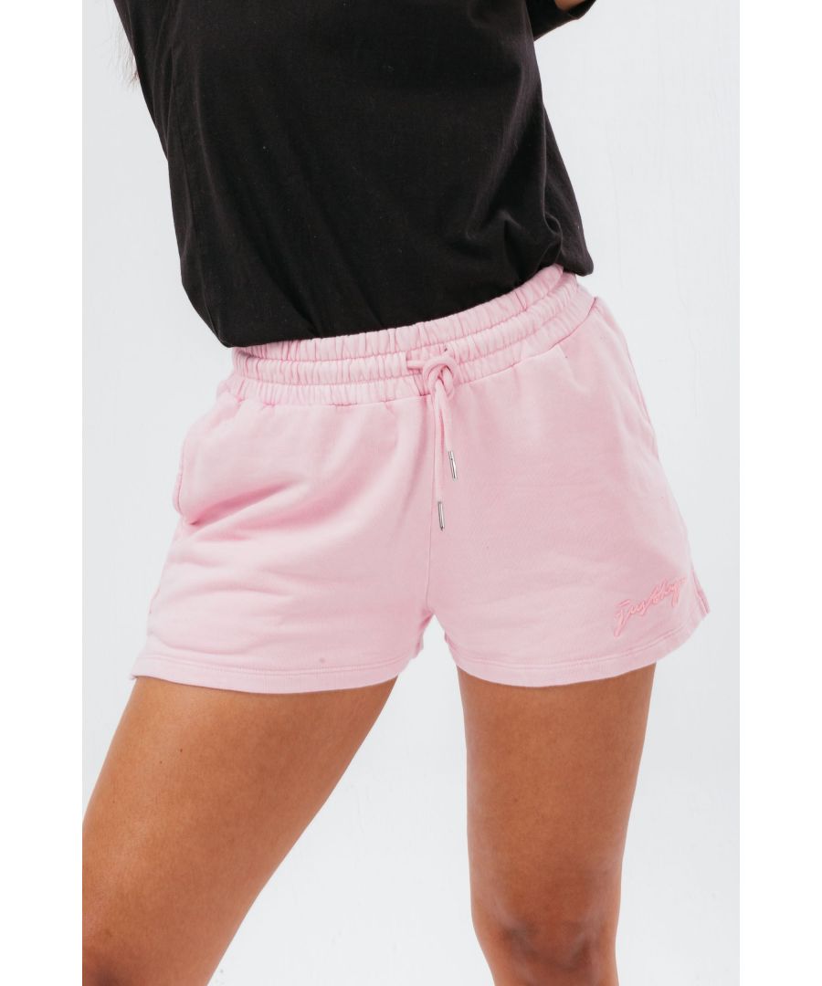Image for Hype Pink High Waisted Women's Baggy Jersey Shorts