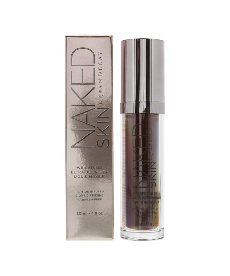 Urban Decay Naked Skin Liquid Foundation gives a medium to full coverage and a semi-matte finish. It maintains youthful appearance and protects skin from dehydration. It blurs imperfections for a natural-looking, flawless effect, so your skin looks natural, illuminated and bright.