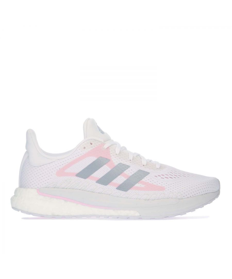 Image for Women's adidas Solar Glide 3 Running Shoes in White silver