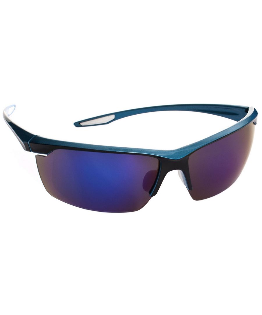 Image for Trespass Adults Unisex Hinter Blue Mirror Sunglasses