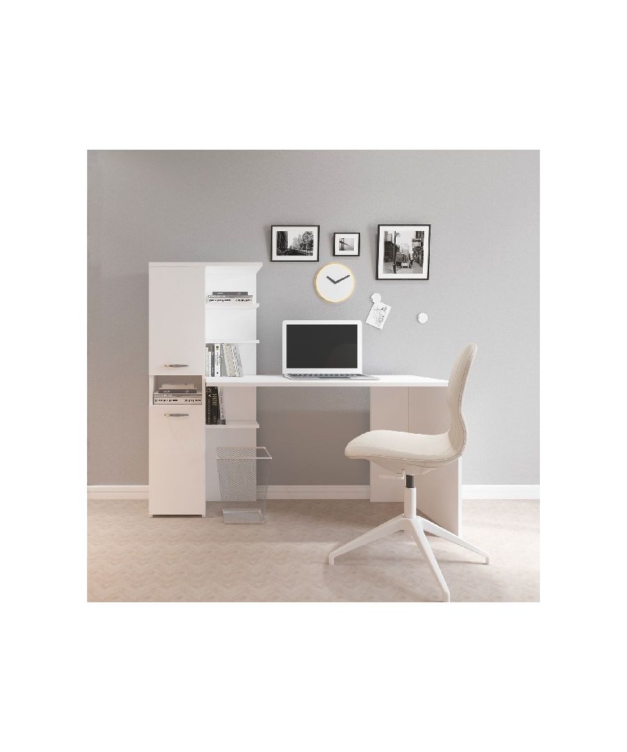 Image for HOMEMANIA Lotus Desk, in White
