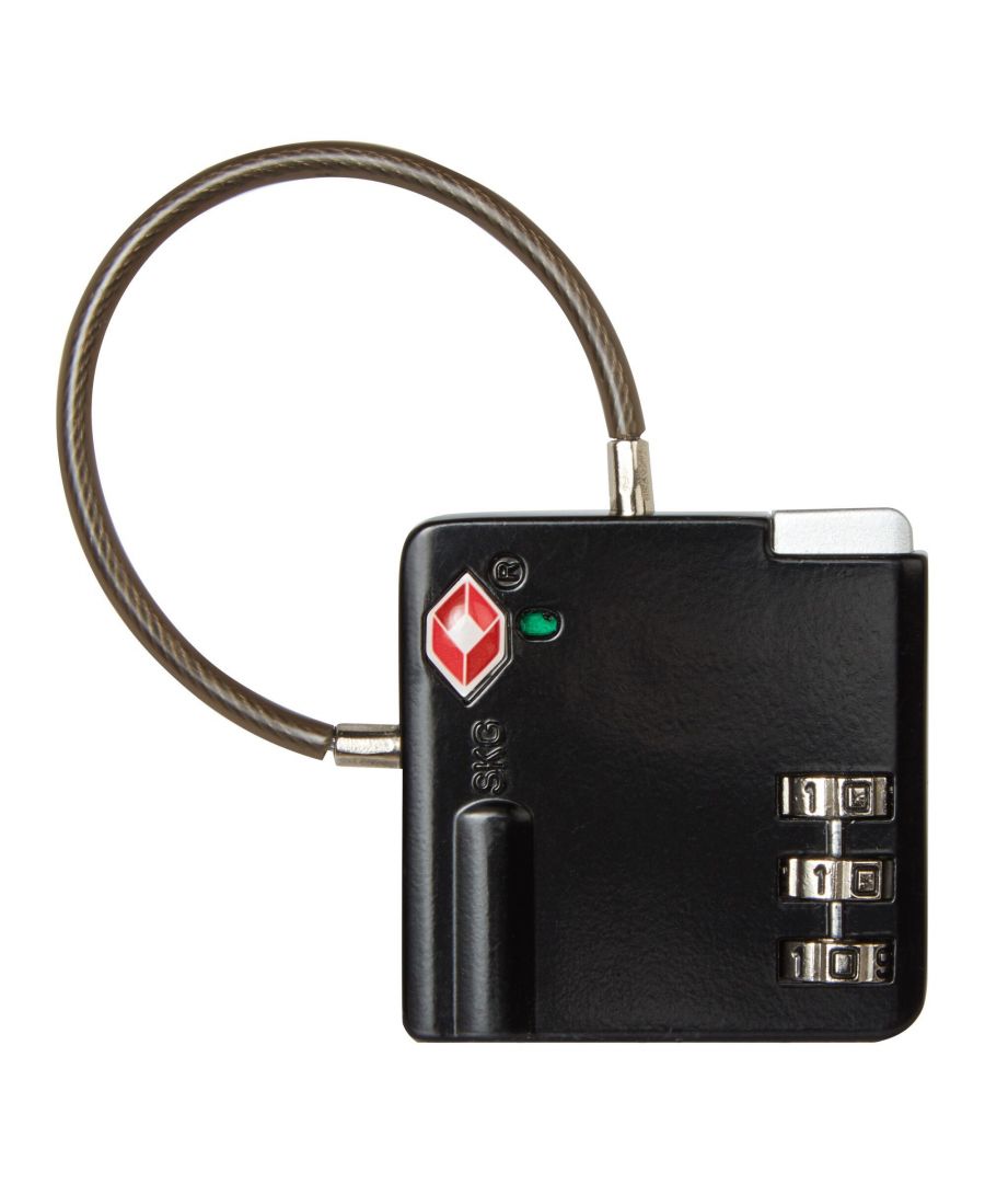 Craghoppers Combination Padlock (black)