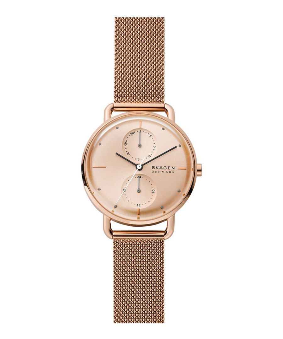 Skagen Horizont WoMens Rose Gold Watch SKW2931 Stainless Steel - One Size