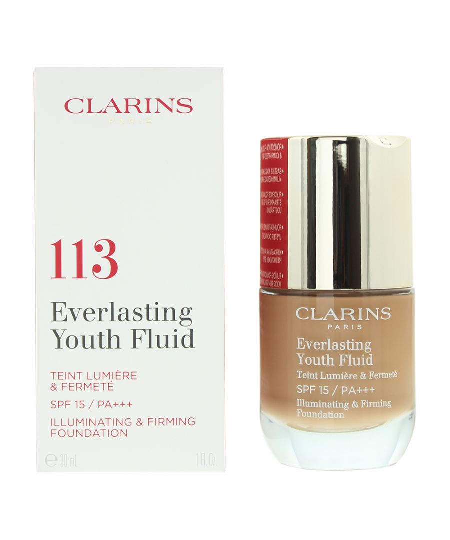 Clarins Womens Everlasting Youth Fluid Foundation 30ml 113 Chestnut - NA - One Size