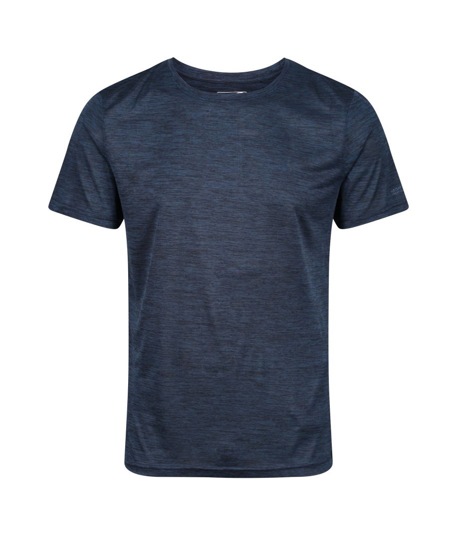 Regatta Mens Fingal Edition Marl T-Shirt (Moonlight Denim Marl) - Multicolour - Size Medium