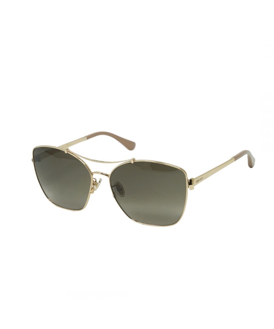 Jimmy Choo KIMI/F/S BKU/HA Sunglasses. Lens Width = 62mm. Nose Bridge Width = 16mm. Arm Length = 145mm. Sunglasses, Sunglasses Case, Cleaning Cloth and Care Instructions all Included. 100% Protection Against UVA & UVB Sunlight and Conform to British Standard EN 1836:2005