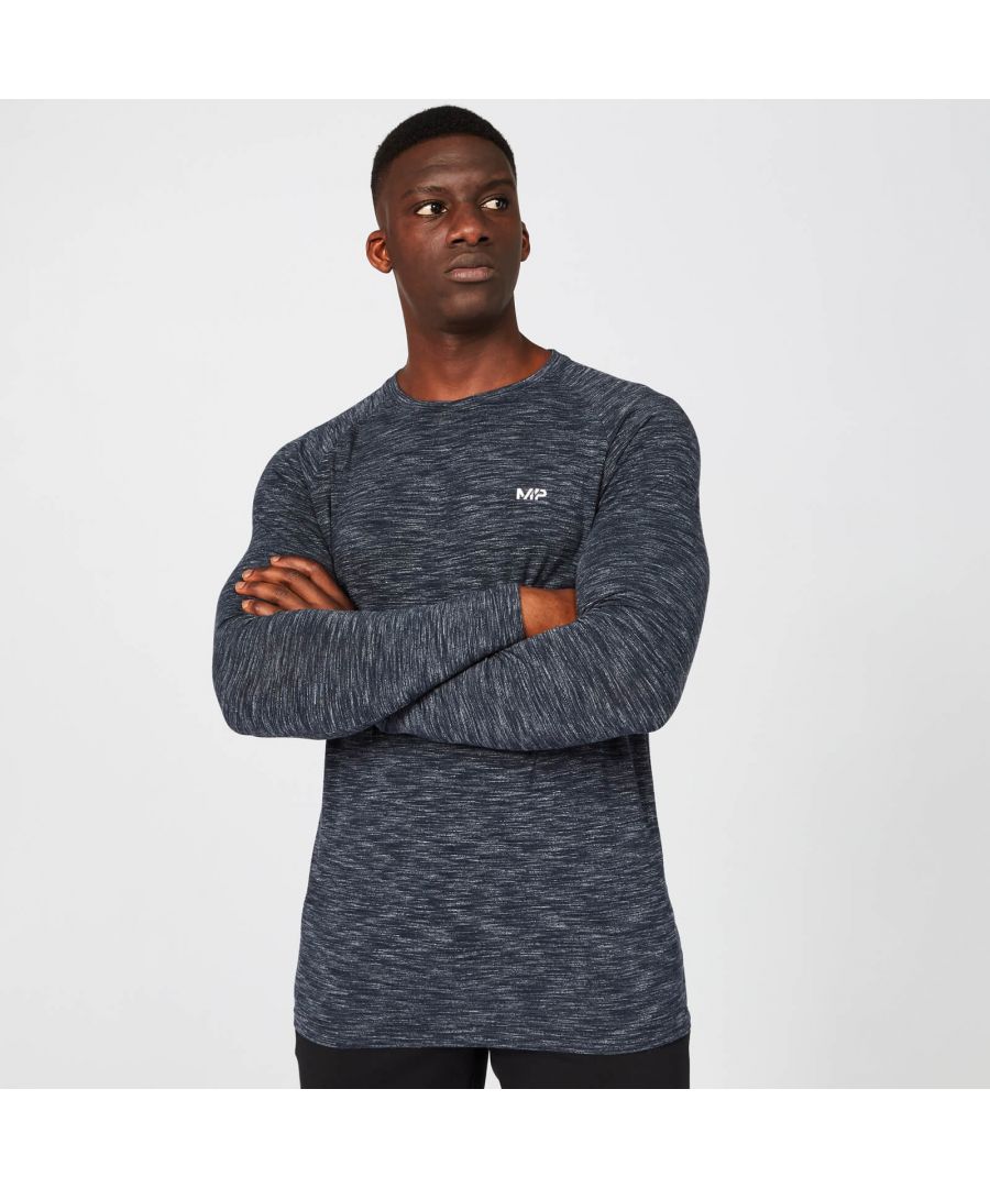 Image for MP Performance Long Sleeve Top - Navy Marl