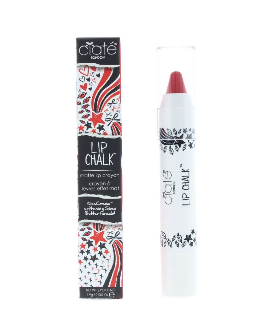 Image for Ciaté Lip Chalk With Love Pastel Red Lip Crayon 1.9g