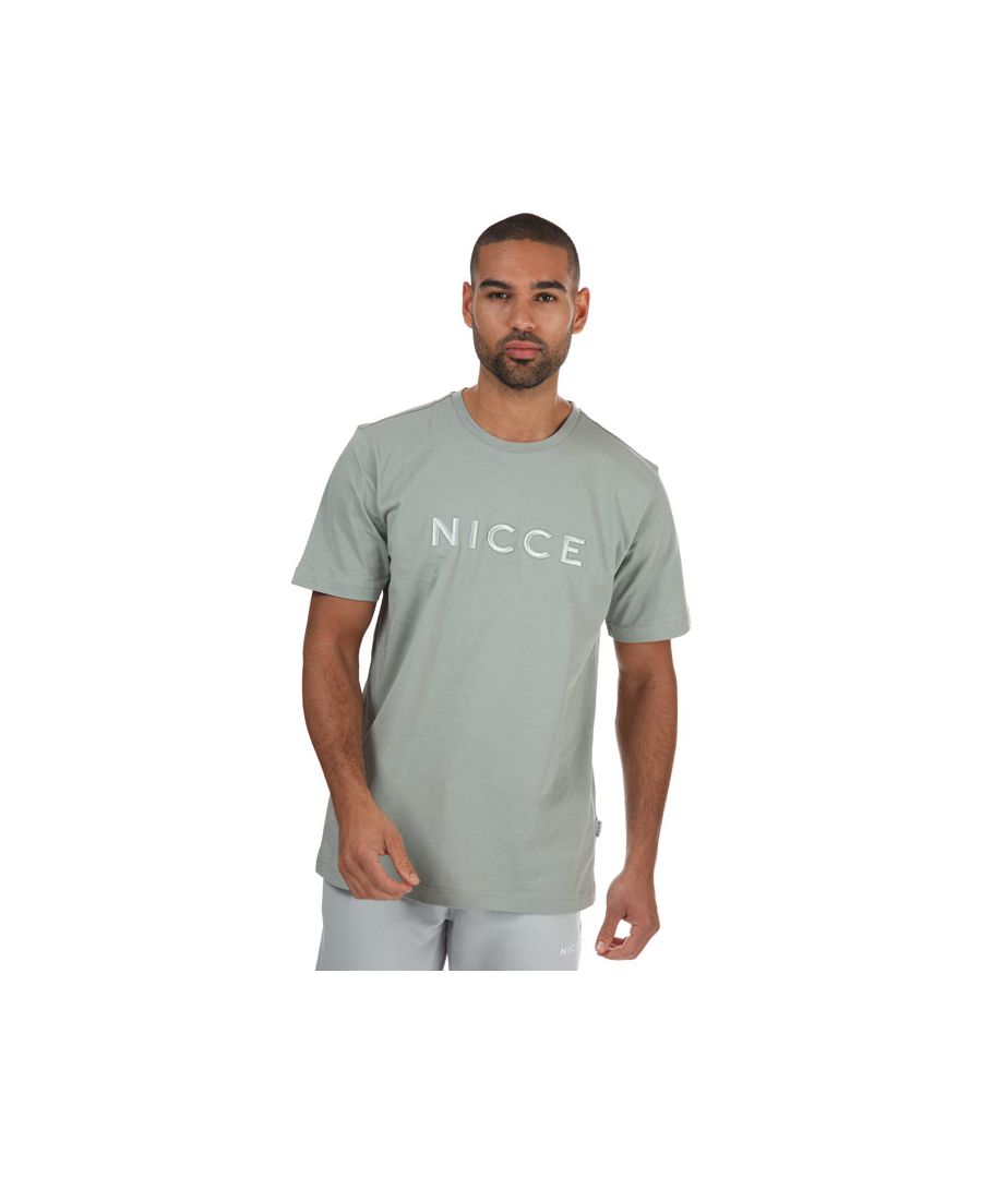 NICCE Mercury T-shirt voor heren in mintgroen