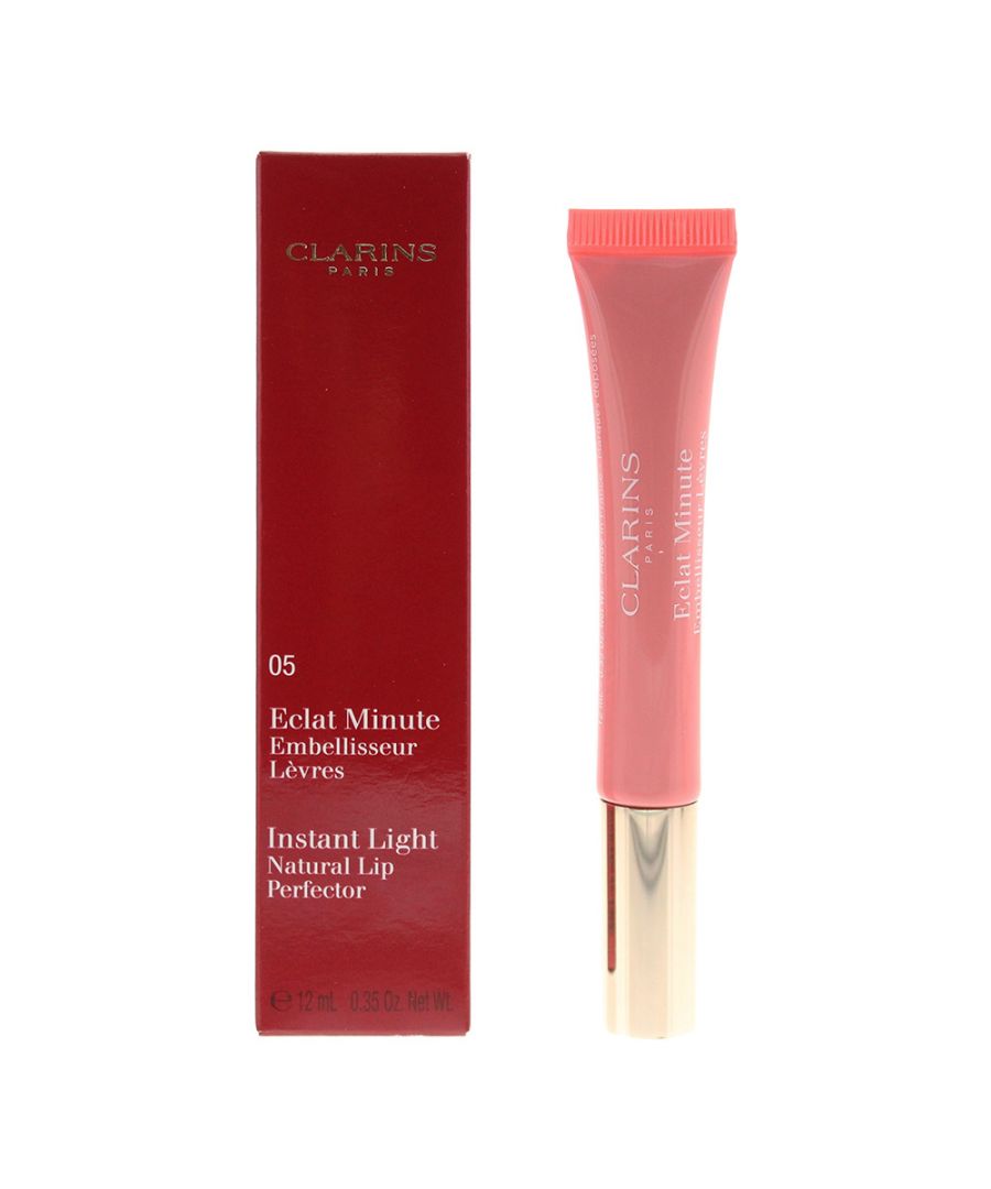 Image for Clarins Instant Light Natural Lip Perfector 05 Candy Shimmer Lip Gloss 12ml