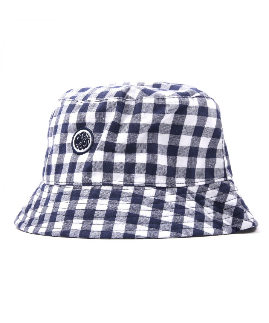 Quintessential British streetwear with a contemporary edge Pretty Green creates simplistic, straight-talking pieces with lots of attitude. Classic silhouettes with modern twists, bringing timeless streetwear to the 21st century.The Gingham Bucket Hat is crafted from pure cotton twill. Featuring a soft top, a semi-sloping brim and an all-over gingham design. Finished with the iconic Pretty Green logo embroidered on the front.Pure Cotton Twill, Soft Topped, Semi-Slopped Brim, Gingham Design, Pretty Green Branding.