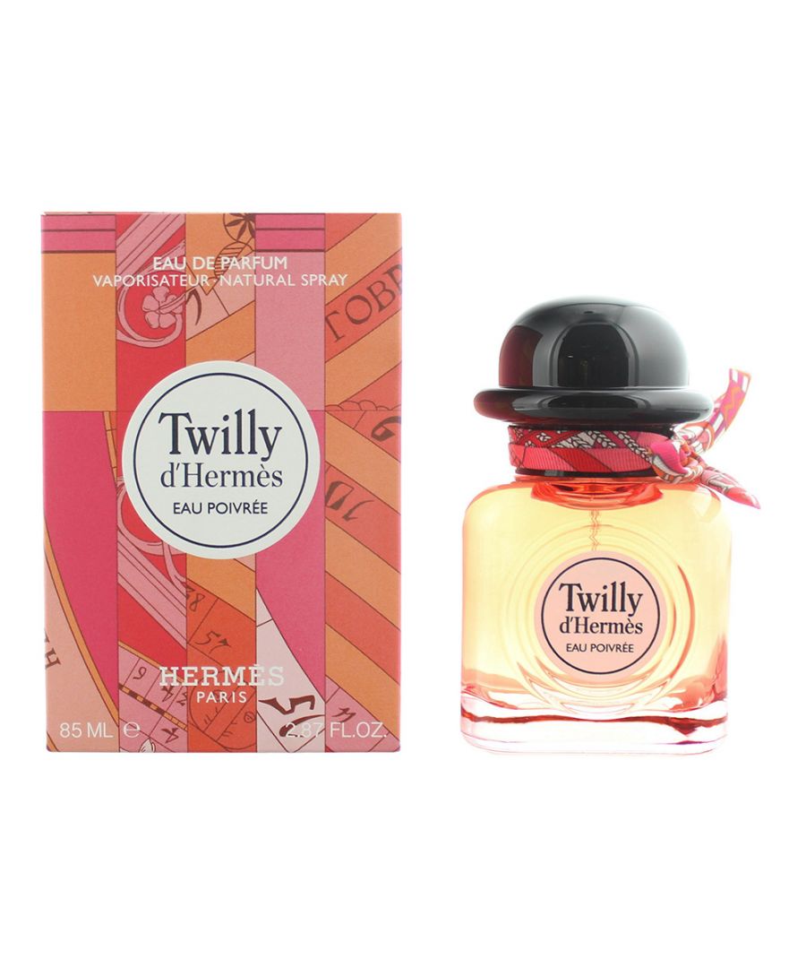 Twilly d'Hermes Eau Poivree Eau de Parfum by Hermes is a chypre floral fragrance for women. The fragrance features pink pepper, rose and patchouli. Twilly d'Hermes Eau Poivree Eau de Parfum was launched in 2019.