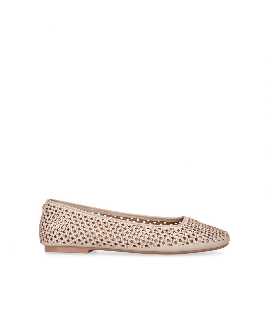 Carvela Womens Quinn Ballet Flats - Blush - Size UK 7