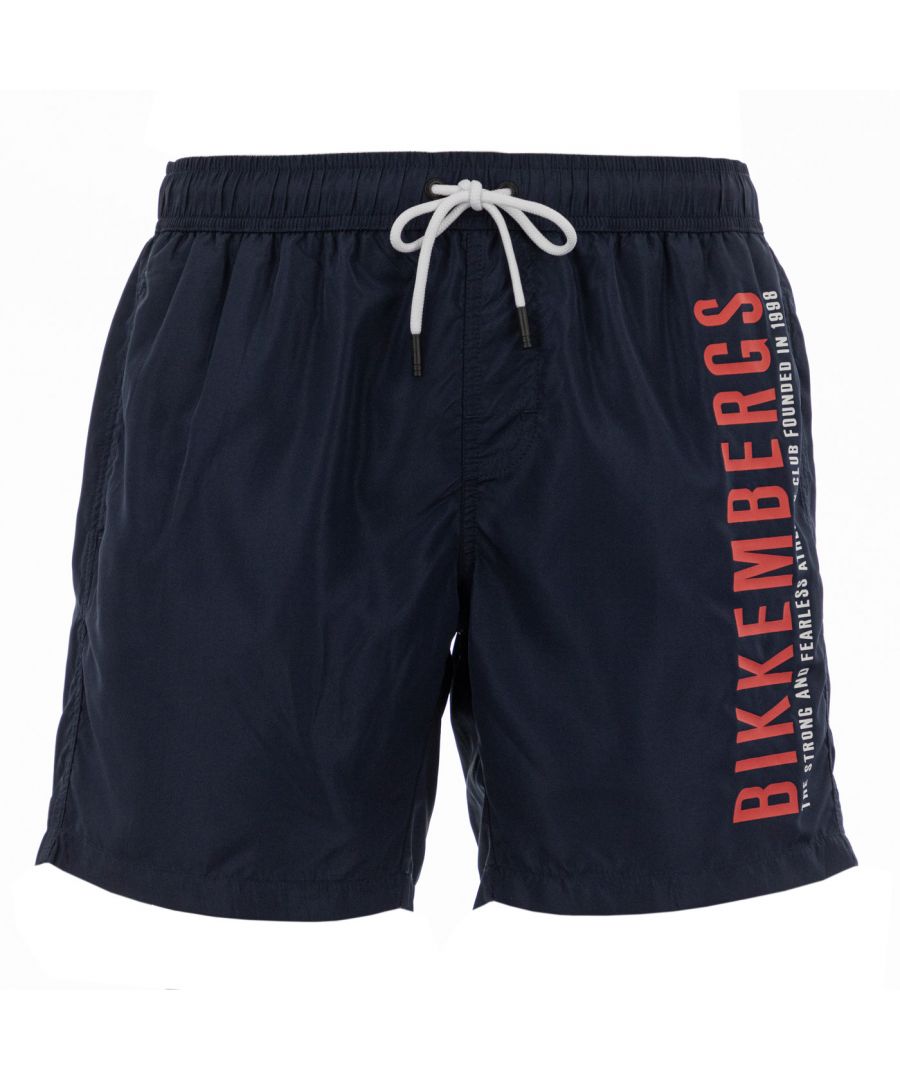 Bikkembergs BKK1MBM03-NAVY-M The Bikkembergs brand finds inspiration in the union between the creativity of fashion and the functionality of sport. The fashion house, founded in 1986 by the eponymous designer and member of the group of avant-garde designers known as the 