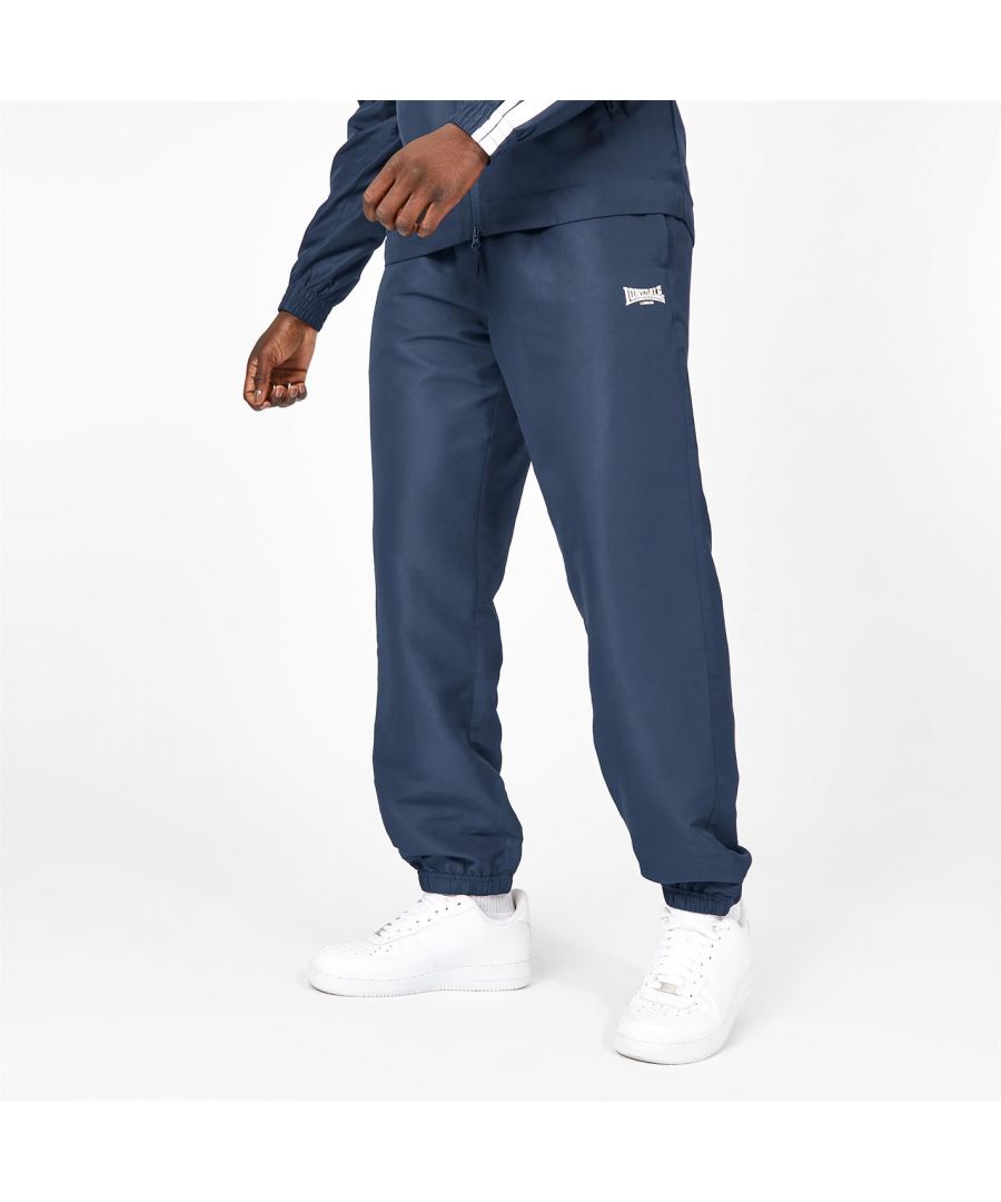 Image for Lonsdale Mens Essential CH Woven Sweatpants Bottoms