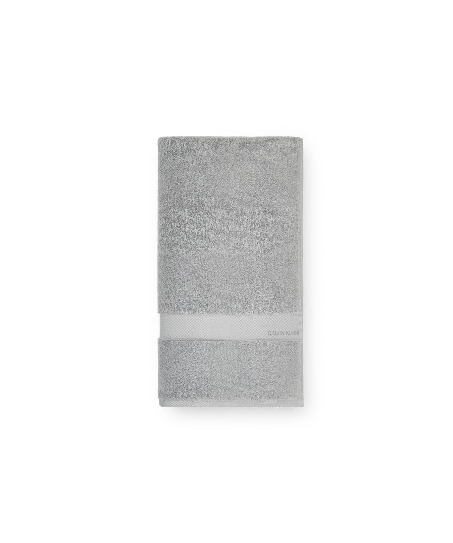 Image for Calvin Klein Tracy Hand Towel - Grey