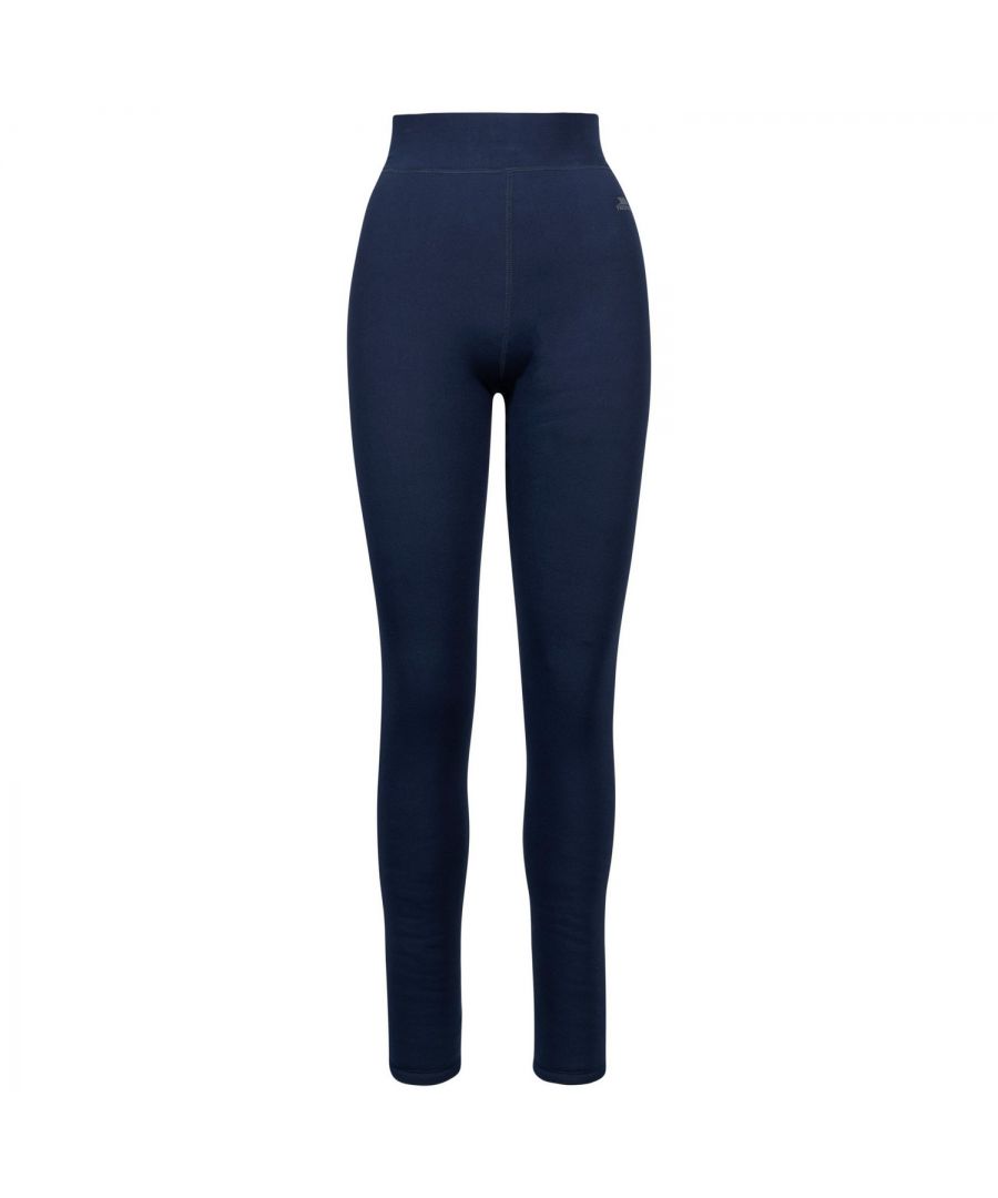 Trespass Womens/Ladies Fuzzy Sherpa Leggings (Navy) - Size X-Small - Secret Sales