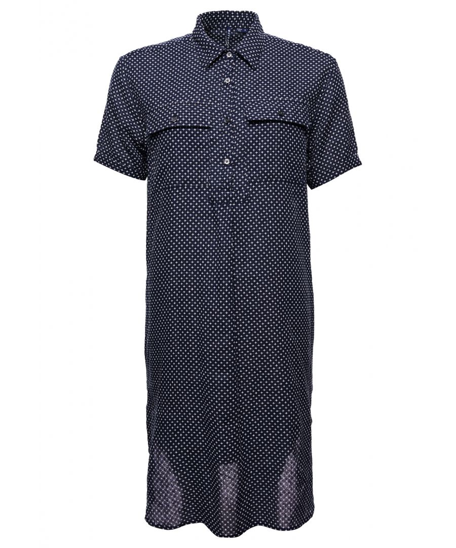 Inspired by a classic shirt and cut from a linen blend fabric, the Limited Edition Dry Textured Tunic Shirt Dress features corozo buttons and is perfect for creating a smart-casual approach this season. Dress up with boots or down with trainers, style to suit you and your occasion.Limited EditionStandard collarShort sleevesButton fasteningTwo button breast pocketsTwo side pouch pocketsTurn up cuffsSplit side seamsAll over Dry brandingContains over 50% linen, a natural fibre made from the flax plant. Flax can grow in poor soil with few resources - in some cases, it can even rehabilitate polluted soil.