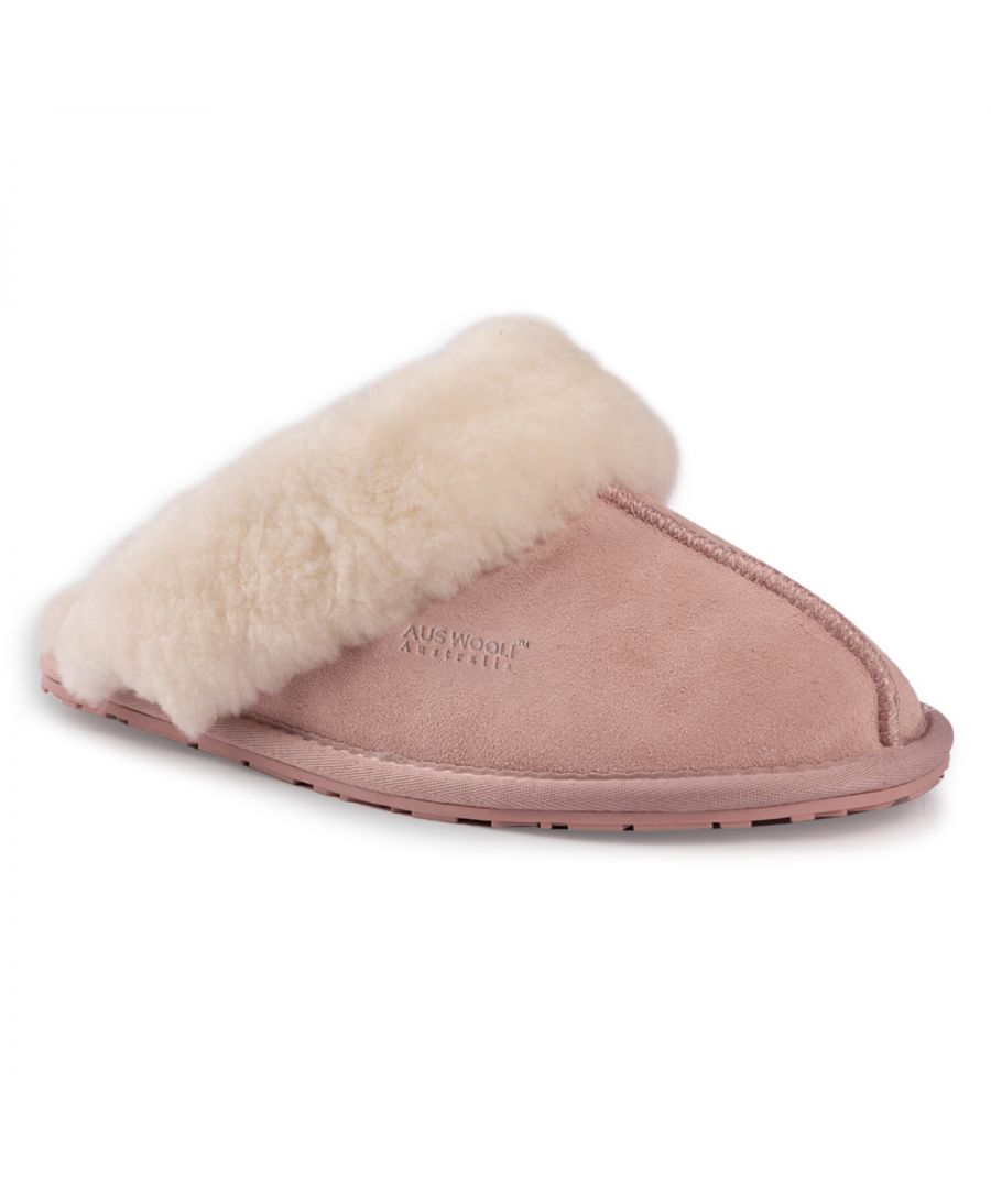 DETAILS\n\n\n\n\n\nExtremely comfortable slip-on slipper\n\nSoft premium genuine Australian Sheepskin wool lining\nFull premium leather Suede upper with Australian sheepskin insole\nSustainably sourced and eco-friendly processed\nUnisex sheepskin slipper – the perfect home accessory \nSoft Rubber outsole – highly durable and lightweight\nFirm wool pelt for superior warmth\n100% brand new and high quality, comes in a branded box, suitable for gifting