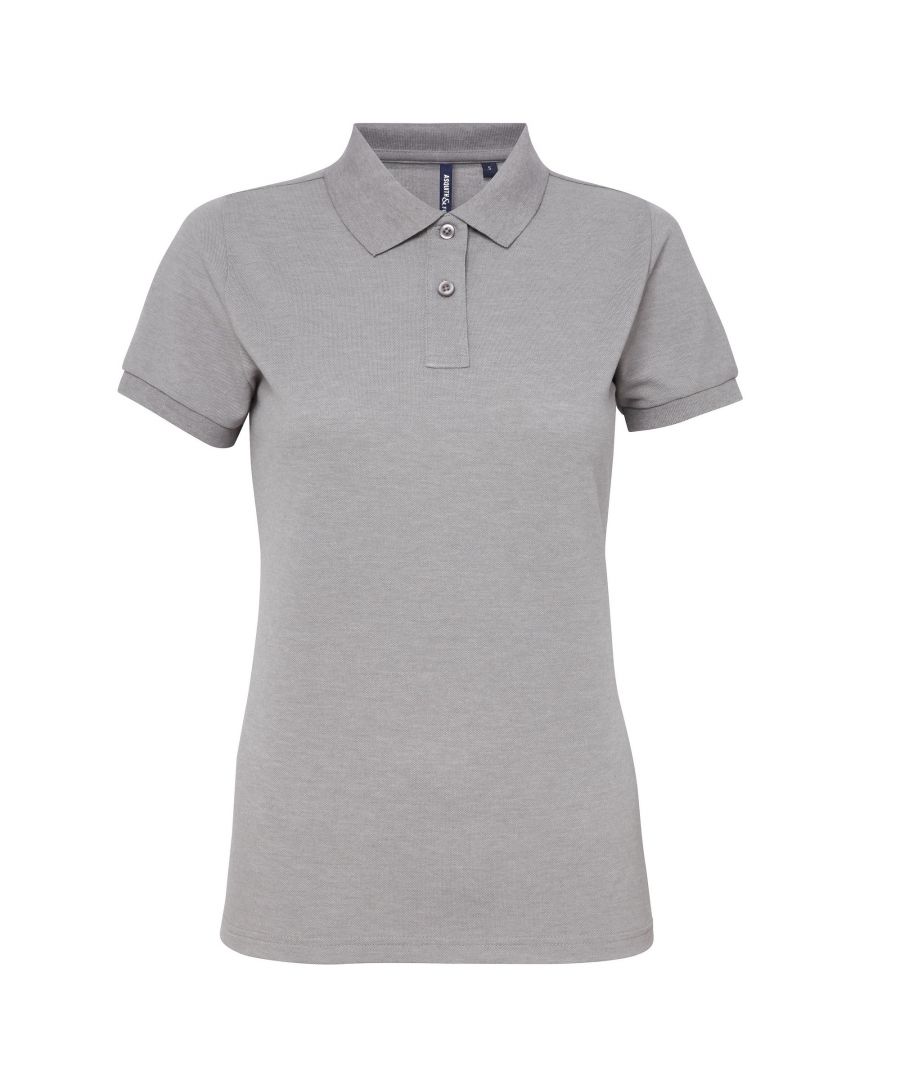 Classic fit polo shirt with ribbed knit collar and sleeve cuffs. Twin needle stitching on hem. Two self coloured buttons on placket. Machine washable. Fabric: 65% Polyester, 35% Cotton. Size (Chest): XS- 8 (33), S- 10 (35), M- 12 (37), L- 14 (39), XL- 16 (41), 2XL- 18 (43).