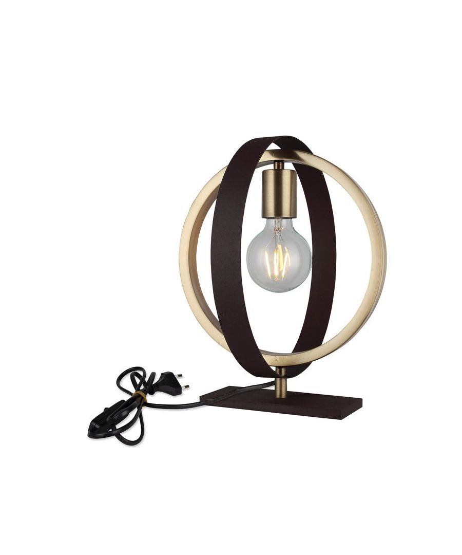 Image for HOMEMANIA Tado Table Lamp, in Gold, Brown