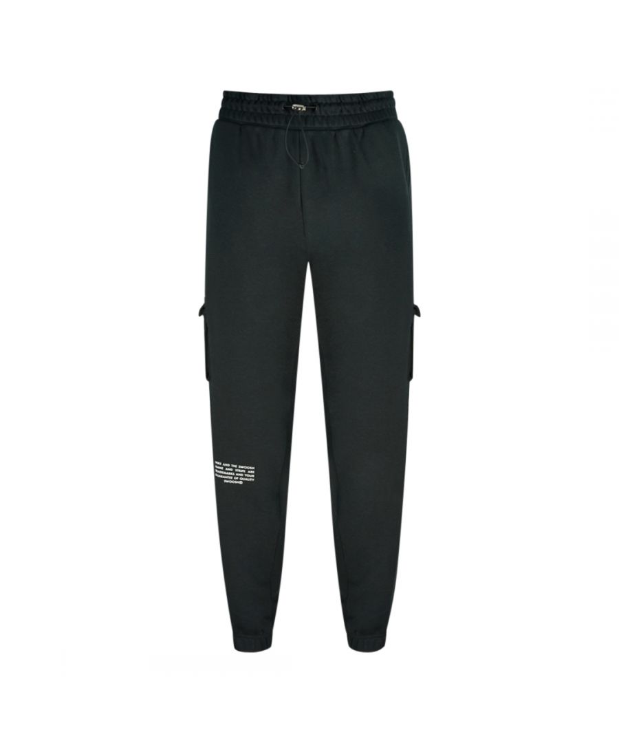 Nike Womens Cargo Joggers Black Sweatpants Cotton - Size X-Small