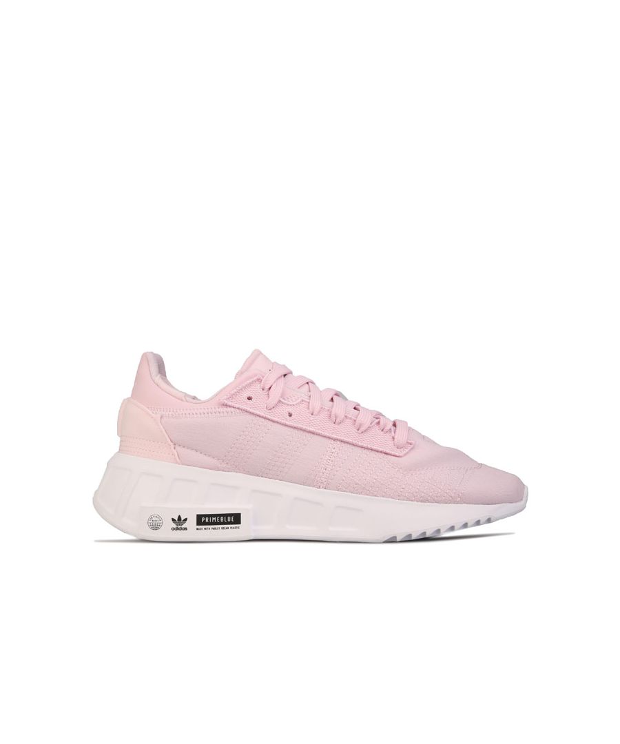 adidas Originals Geodiver Primeblue sneakers voor dames, roze-wit
